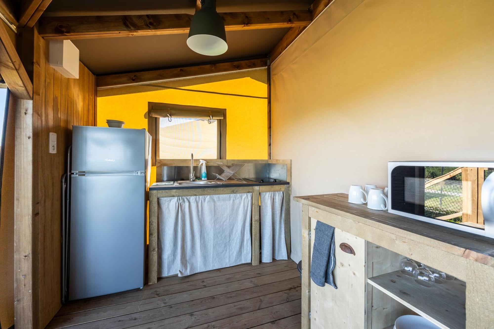 Camping Domaine Saane Et Mer Quiberville Oda fotoğraf